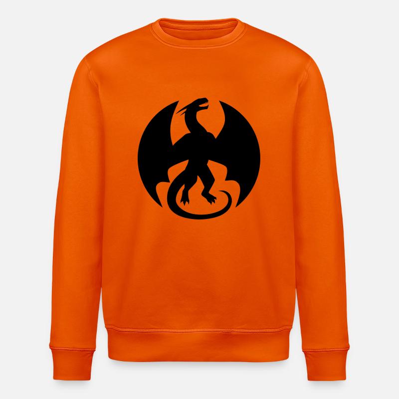Drache - Stanley/Stella Unisex Bio-Sweatshirt ROLLER - Tieforange