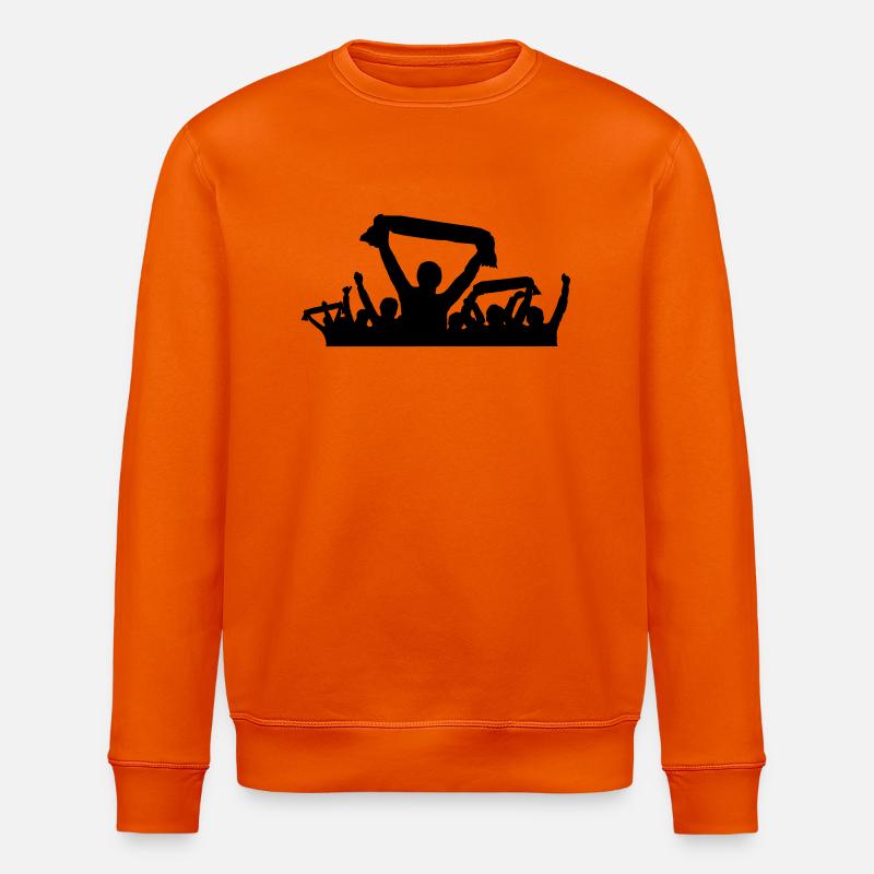 Fans Schal - Stanley/Stella Unisex Bio-Sweatshirt ROLLER - Tieforange