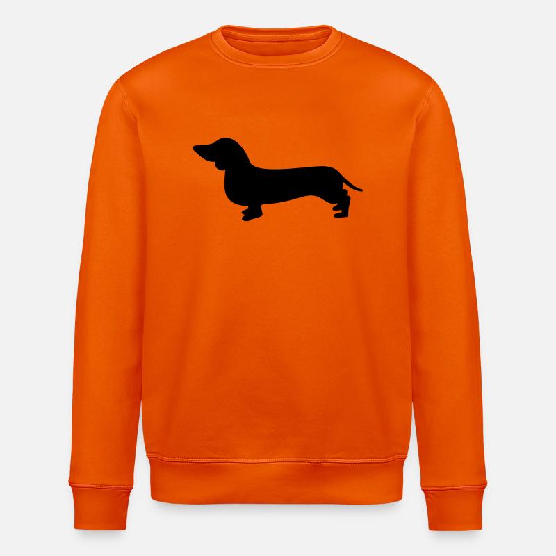 dackel - Stanley/Stella Unisex Bio-Sweatshirt ROLLER - Tieforange