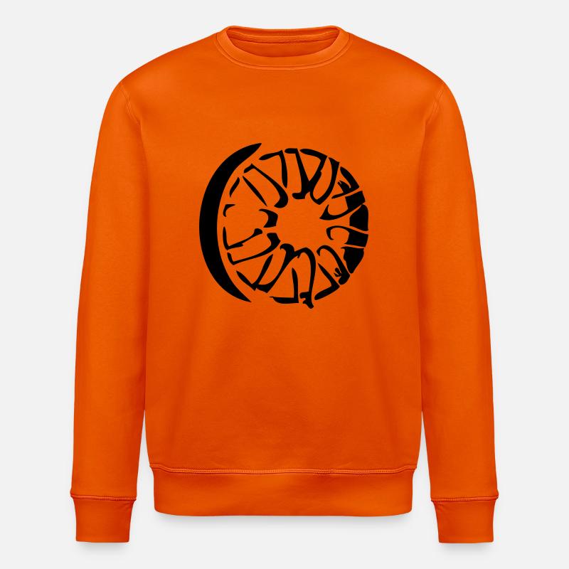 felge - Stanley/Stella Unisex Bio-Sweatshirt ROLLER - Tieforange