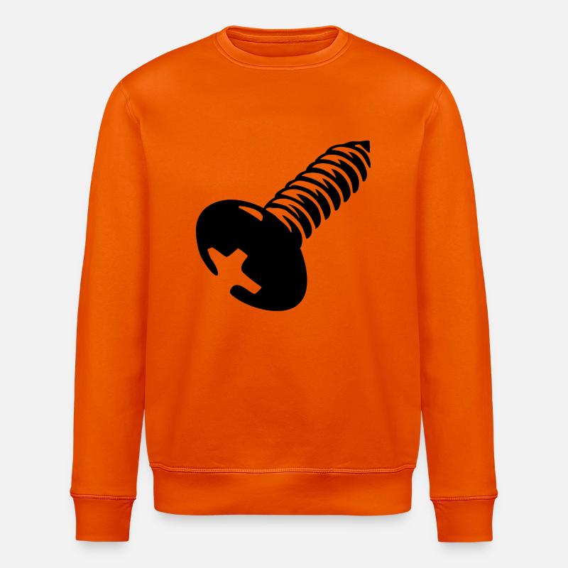 schraube - Stanley/Stella Unisex Bio-Sweatshirt ROLLER - Tieforange