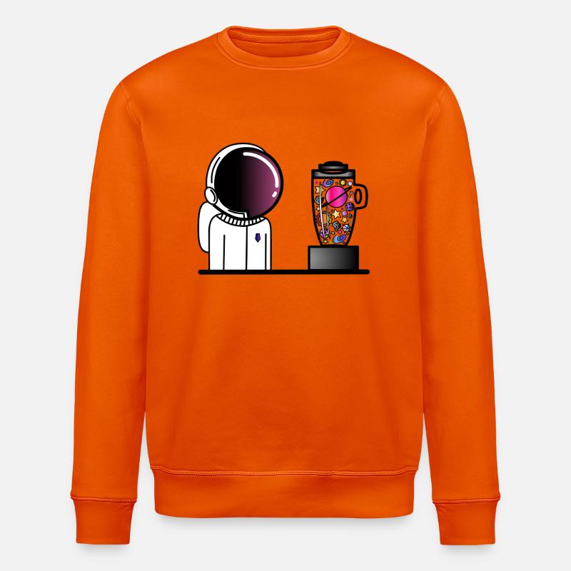 L’envie de mélanger l’univers - Sweat bio ROLLER Stanley/Stella Unisexe - orange profond