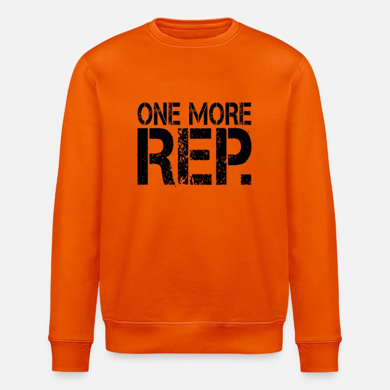 One More Rep - Stanley/Stella Unisex Bio-Sweatshirt ROLLER - Tieforange