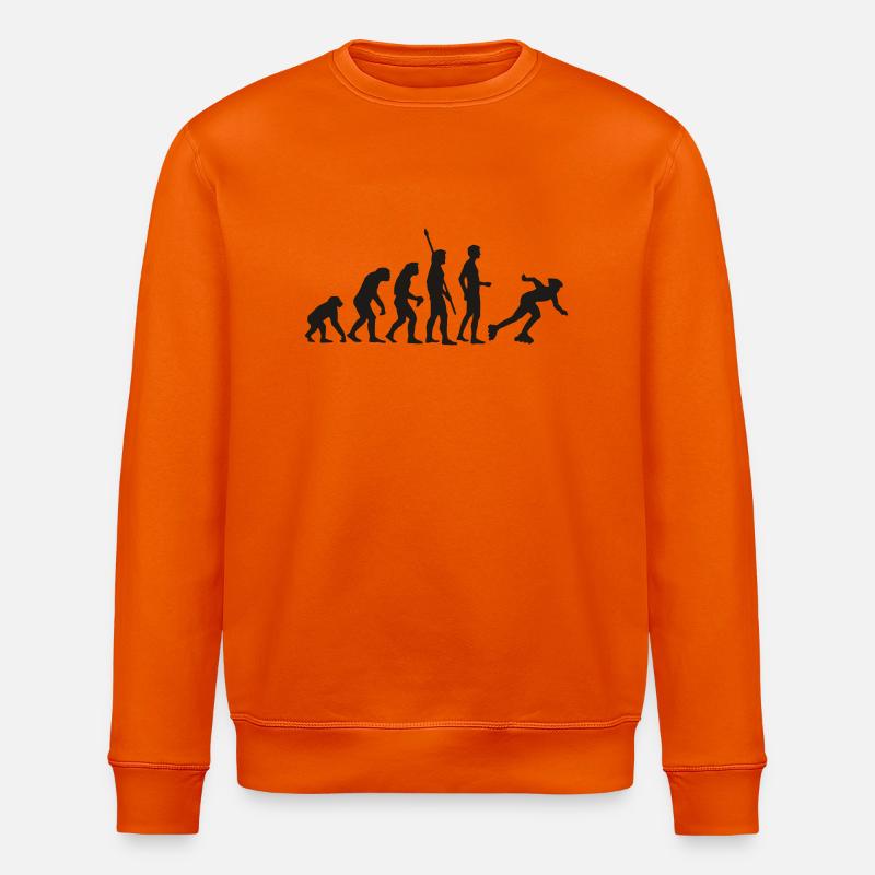 evolution_inliner - Stanley/Stella Unisex Bio-Sweatshirt ROLLER - Tieforange