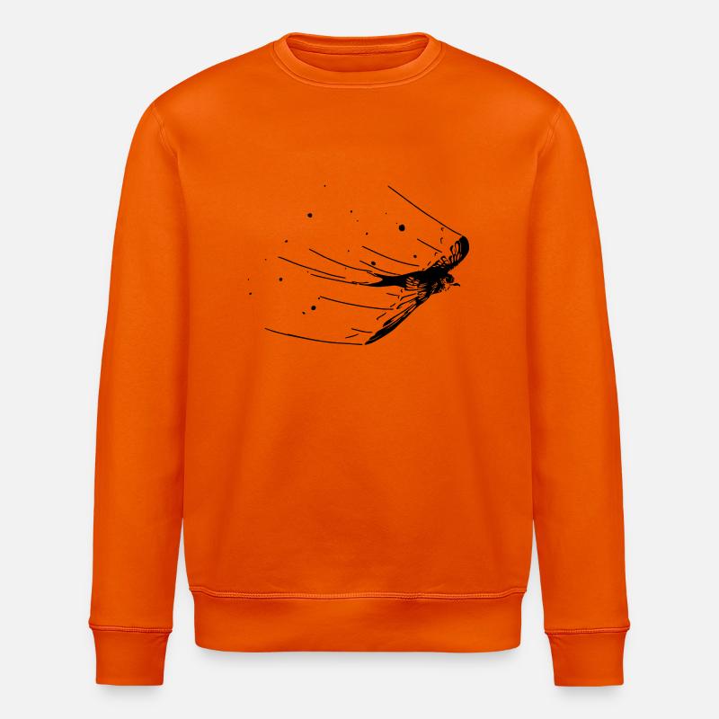 Mauersegler - Stanley/Stella Unisex Bio-Sweatshirt ROLLER - Tieforange