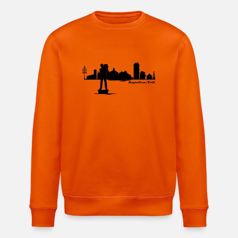 Chapelles Classiques - Sweat bio ROLLER Stanley/Stella Unisexe - orange profond