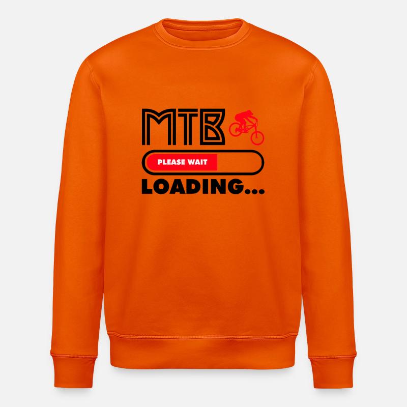 Get ready for MTB - Stanley/Stella Unisex Bio-Sweatshirt ROLLER - Tieforange