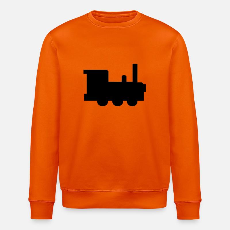 Lokomotive - Stanley/Stella Unisex Bio-Sweatshirt ROLLER - Tieforange
