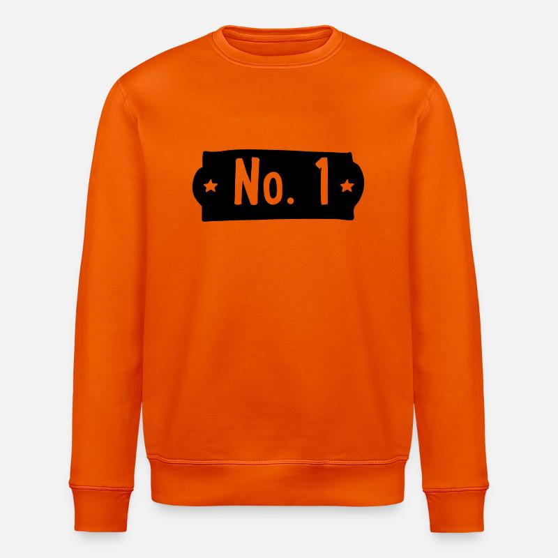 Numéro 1 - Sweat bio ROLLER Stanley/Stella Unisexe - orange profond