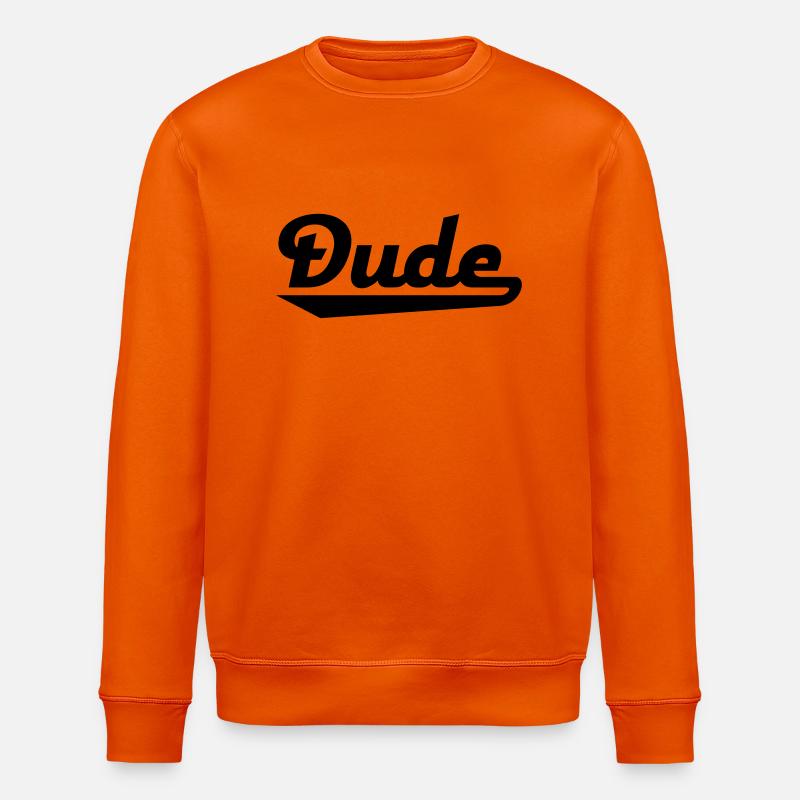 dude - Stanley/Stella Unisex Bio-Sweatshirt ROLLER - Tieforange