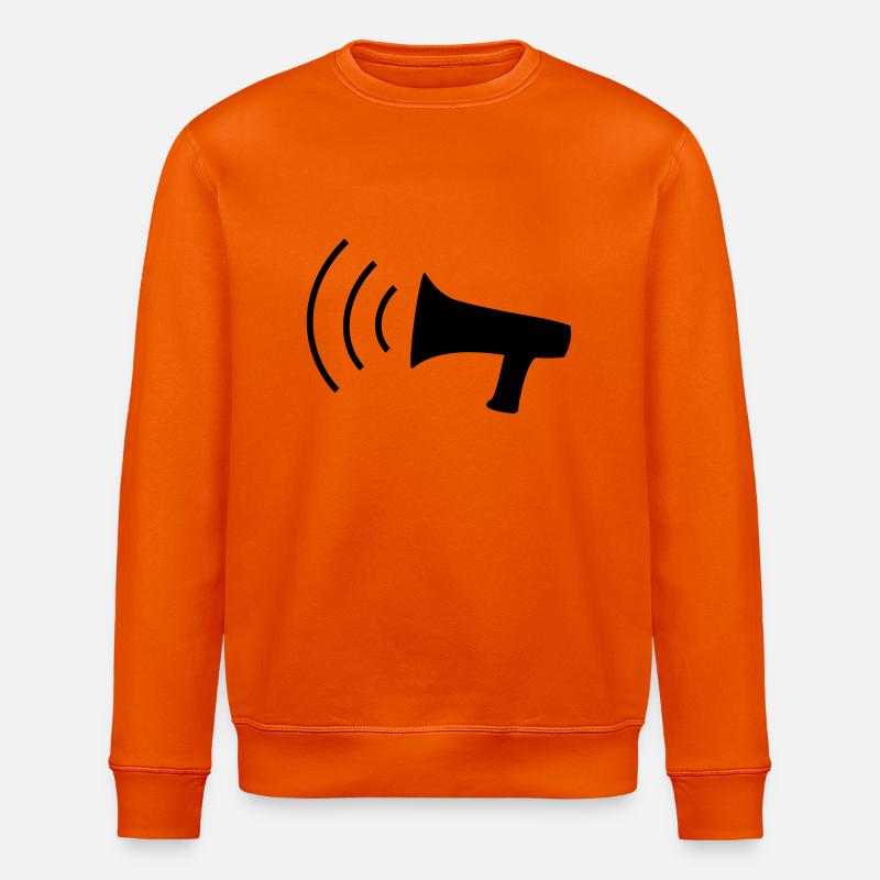 Megaphon - Stanley/Stella Unisex Bio-Sweatshirt ROLLER - Tieforange