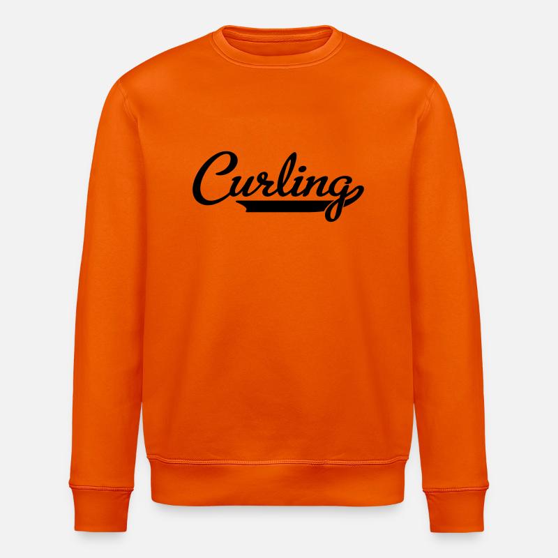 Curling - Stanley/Stella Unisex Bio-Sweatshirt ROLLER - Tieforange