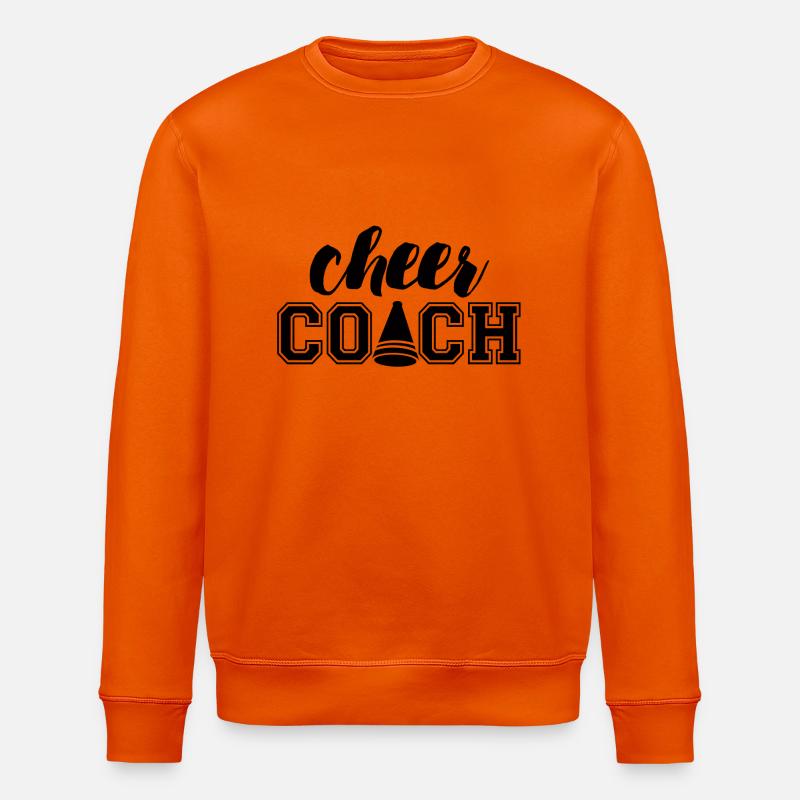 Cheerleader: Cheer Coach - Stanley/Stella Unisex Bio-Sweatshirt ROLLER - Tieforange