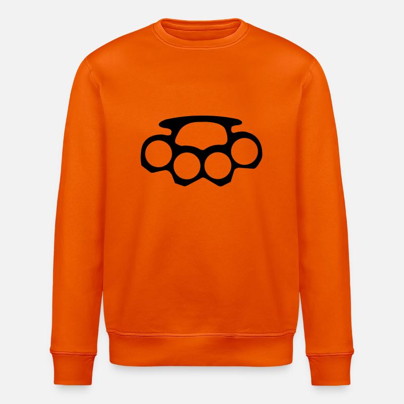 schlagring - Stanley/Stella Unisex Bio-Sweatshirt ROLLER - Tieforange