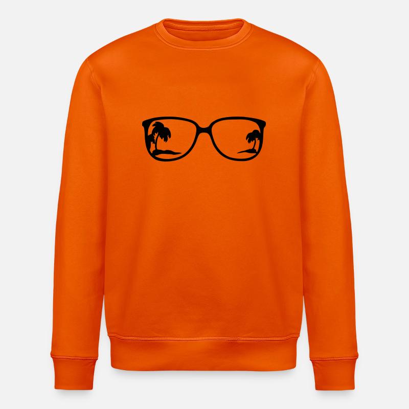 Brille - Stanley/Stella Unisex Bio-Sweatshirt ROLLER - Tieforange