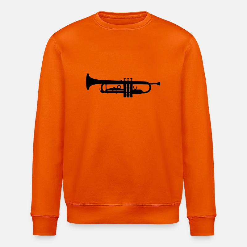 Trompete - Stanley/Stella Unisex Bio-Sweatshirt ROLLER - Tieforange