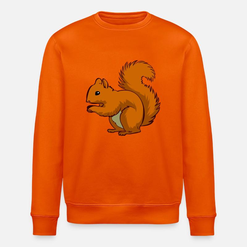 squirrel25 - Stanley/Stella Unisex Bio-Sweatshirt ROLLER - Tieforange
