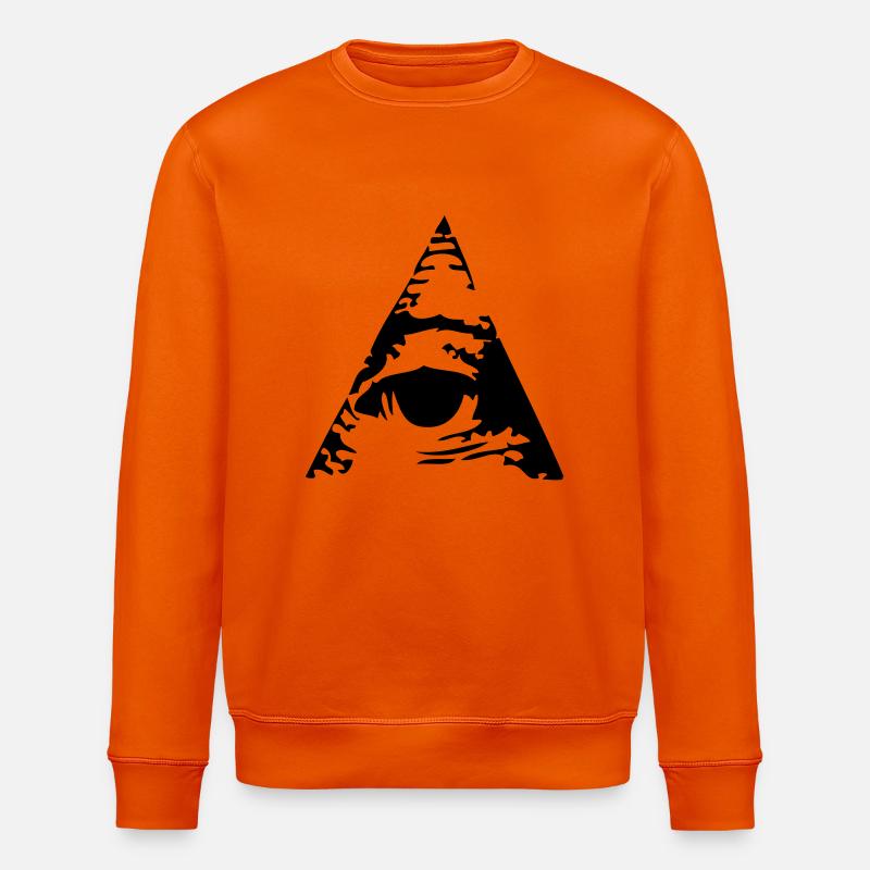 Pyramide - Sweat bio ROLLER Stanley/Stella Unisexe - orange profond