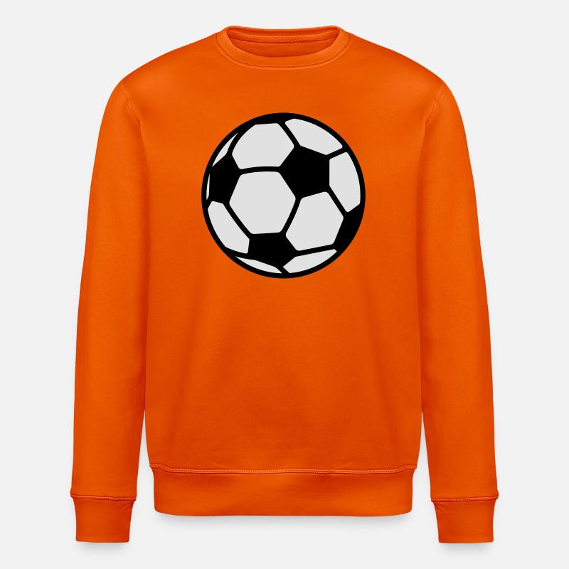 Fußball - Stanley/Stella Unisex Bio-Sweatshirt ROLLER - Tieforange