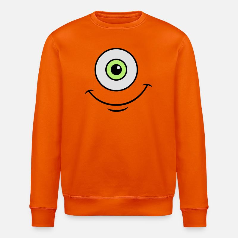 Mike - Stanley/Stella Unisex Bio-Sweatshirt ROLLER - Tieforange