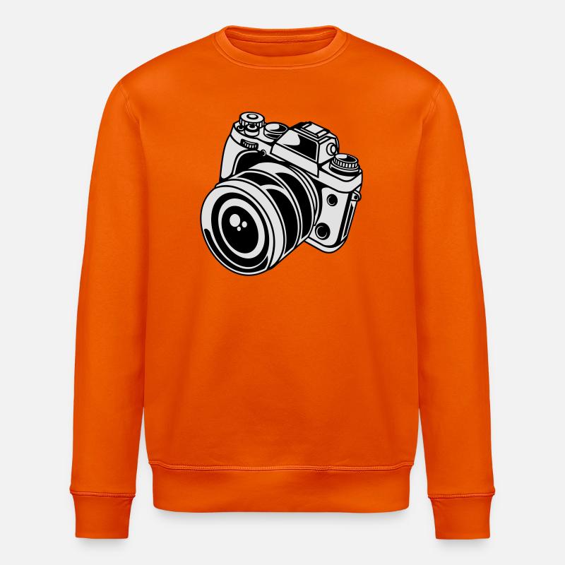 2541614 135426425 camera - Sweat bio ROLLER Stanley/Stella Unisexe - orange profond