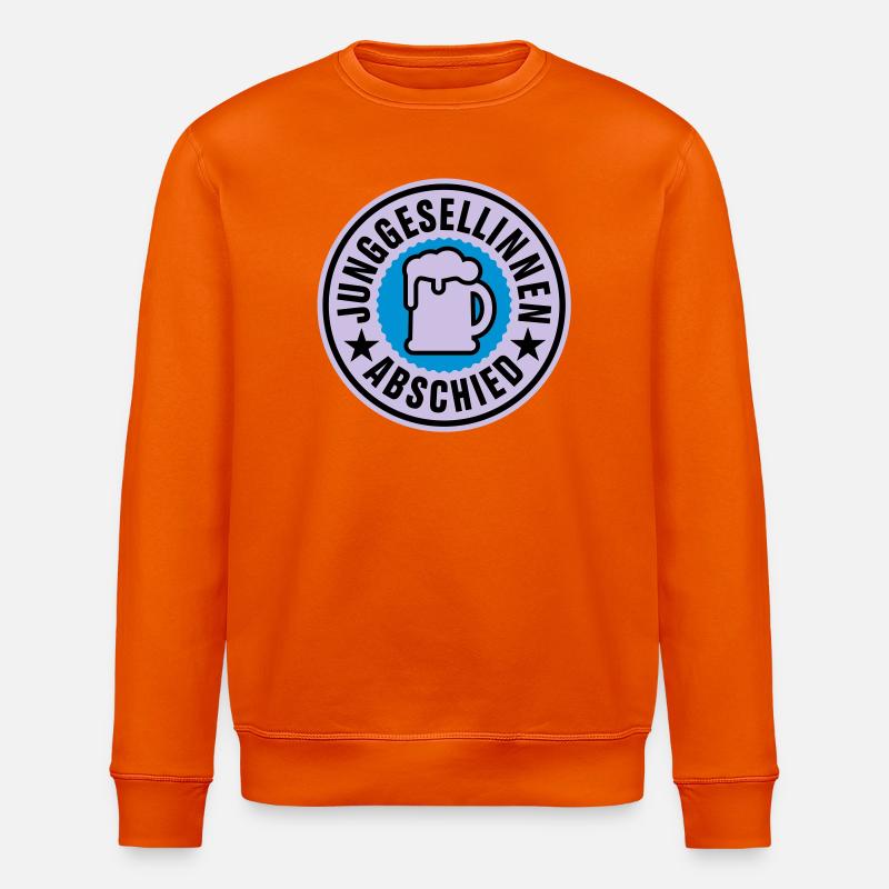 Junggesellinnen Abschied | Hochzeit | Beer | Bier - Sweat bio ROLLER Stanley/Stella Unisexe - orange profond