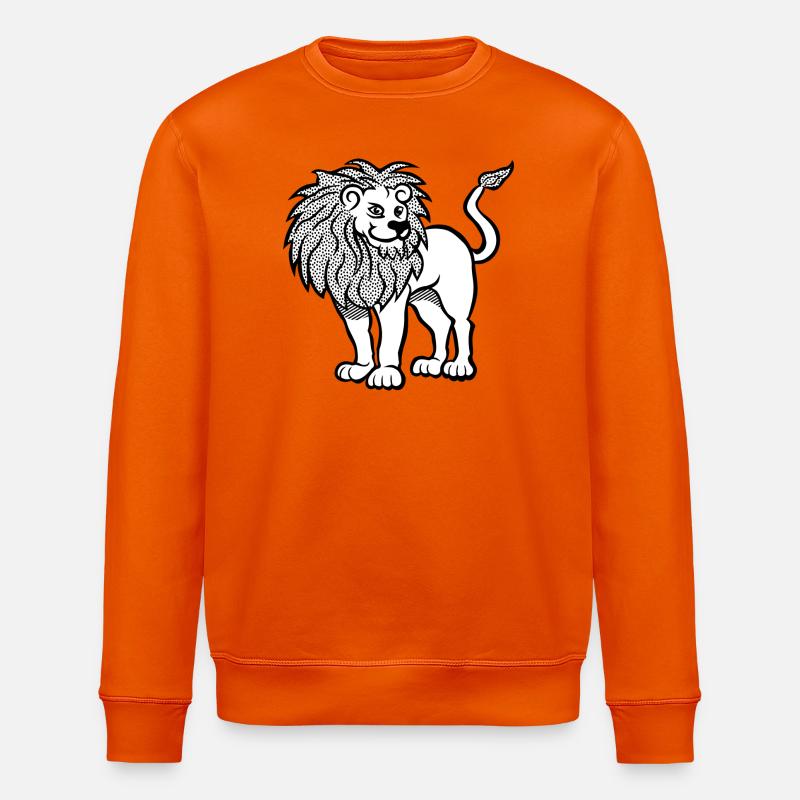 Löwe - Stanley/Stella Unisex Bio-Sweatshirt ROLLER - Tieforange