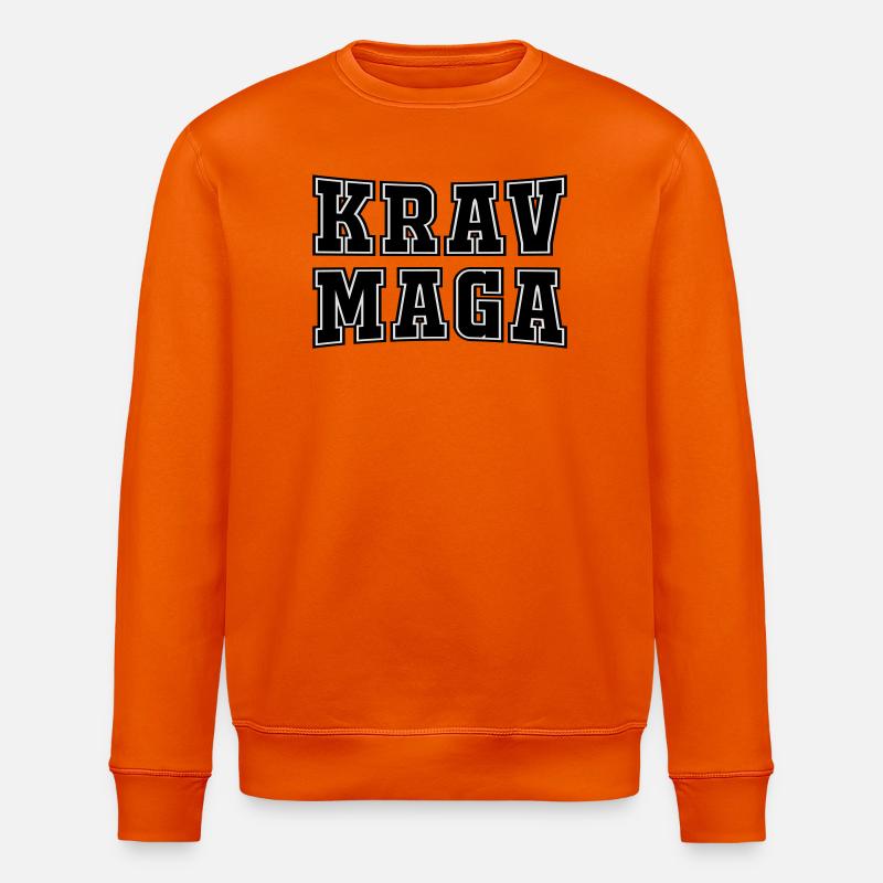 Krav - Stanley/Stella Unisex Bio-Sweatshirt ROLLER - Tieforange