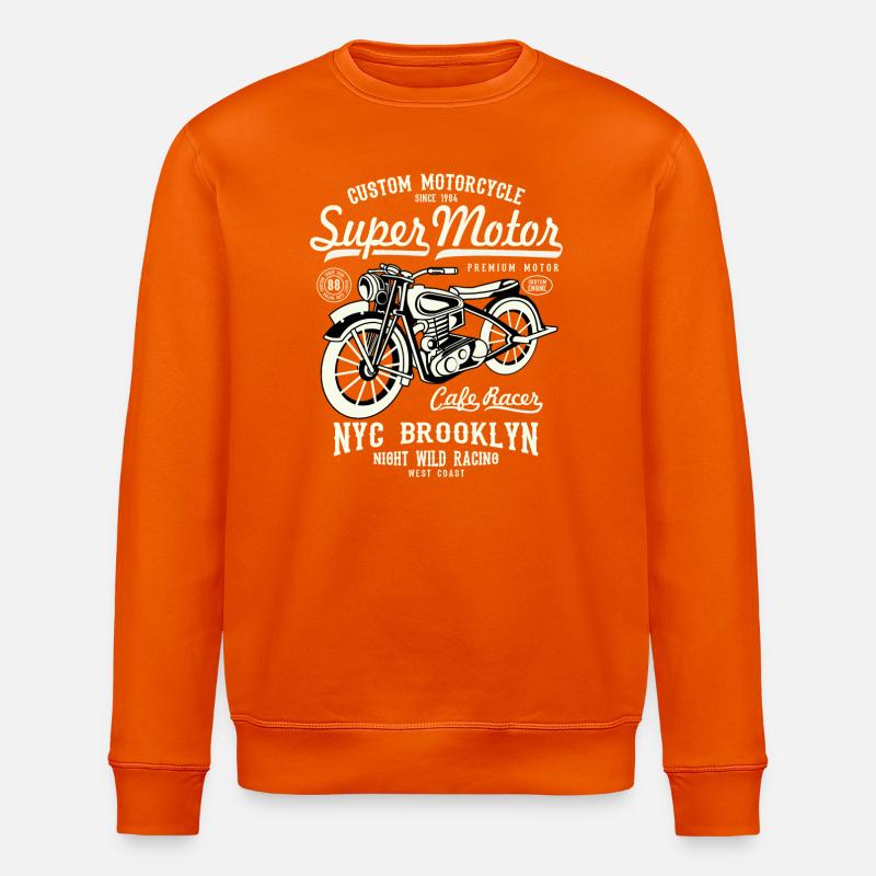 Super Motors - Stanley/Stella Unisex Bio-Sweatshirt ROLLER - Tieforange
