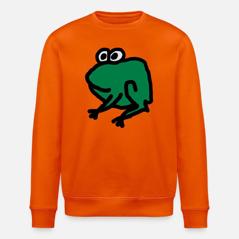 Frosch - Stanley/Stella Unisex Bio-Sweatshirt ROLLER - Tieforange
