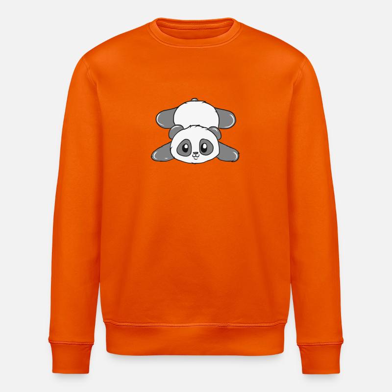 panda - Sweat bio ROLLER Stanley/Stella Unisexe - orange profond