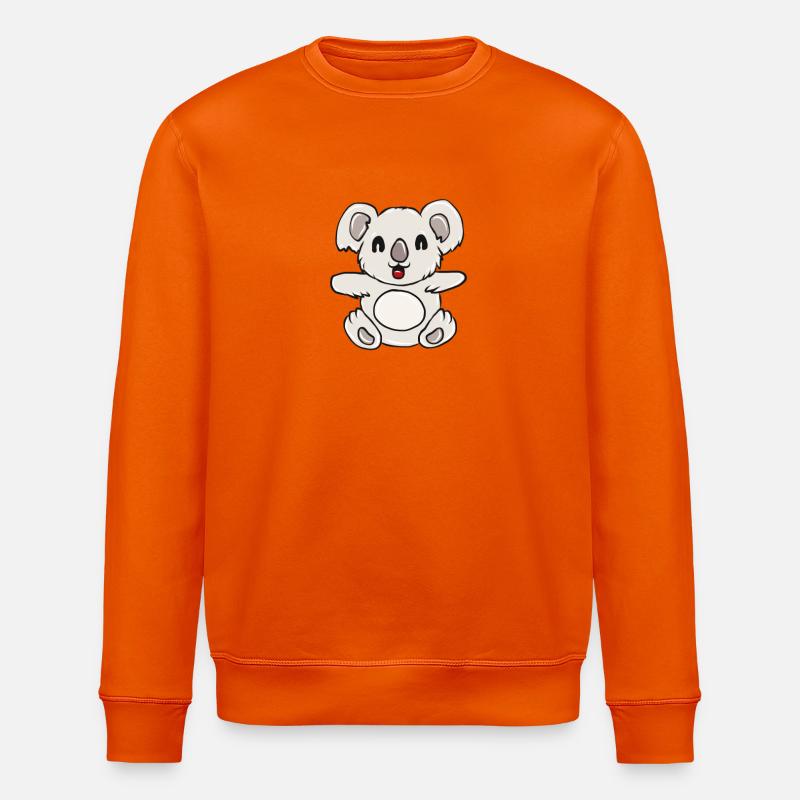 koala - Sweat bio ROLLER Stanley/Stella Unisexe - orange profond