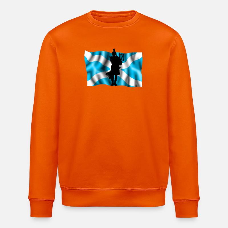 Schottland - Stanley/Stella Unisex Bio-Sweatshirt ROLLER - Tieforange