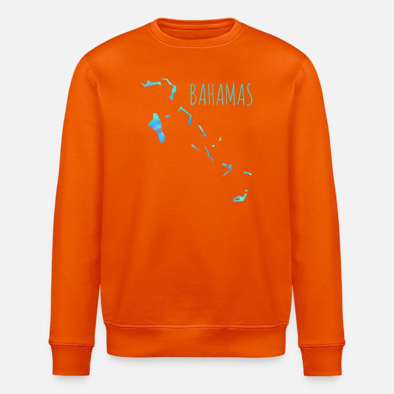 Bahamas - Stanley/Stella Unisex Bio-Sweatshirt ROLLER - Tieforange