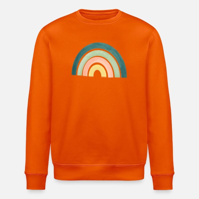 Regenbogen - Stanley/Stella Unisex Bio-Sweatshirt ROLLER - Tieforange