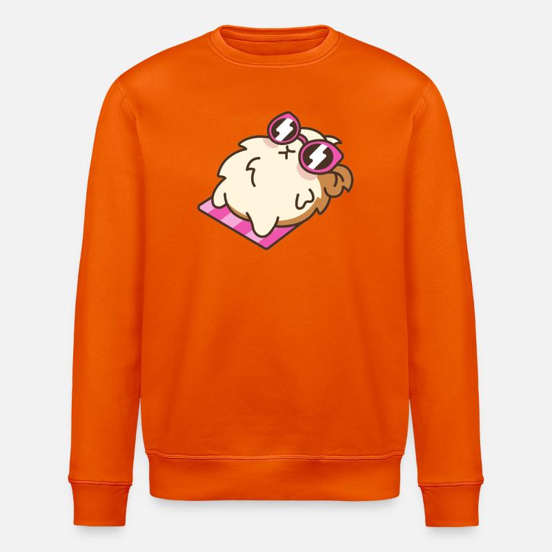 Hamster - Sweat bio ROLLER Stanley/Stella Unisexe - orange profond