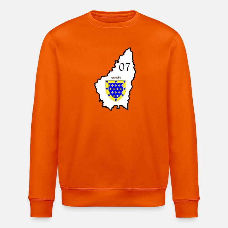 1. 1. 1. - Stanley/Stella Unisex Bio-Sweatshirt ROLLER - Tieforange