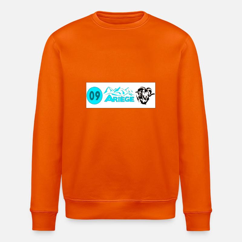 ariège - Sweat bio ROLLER Stanley/Stella Unisexe - orange profond