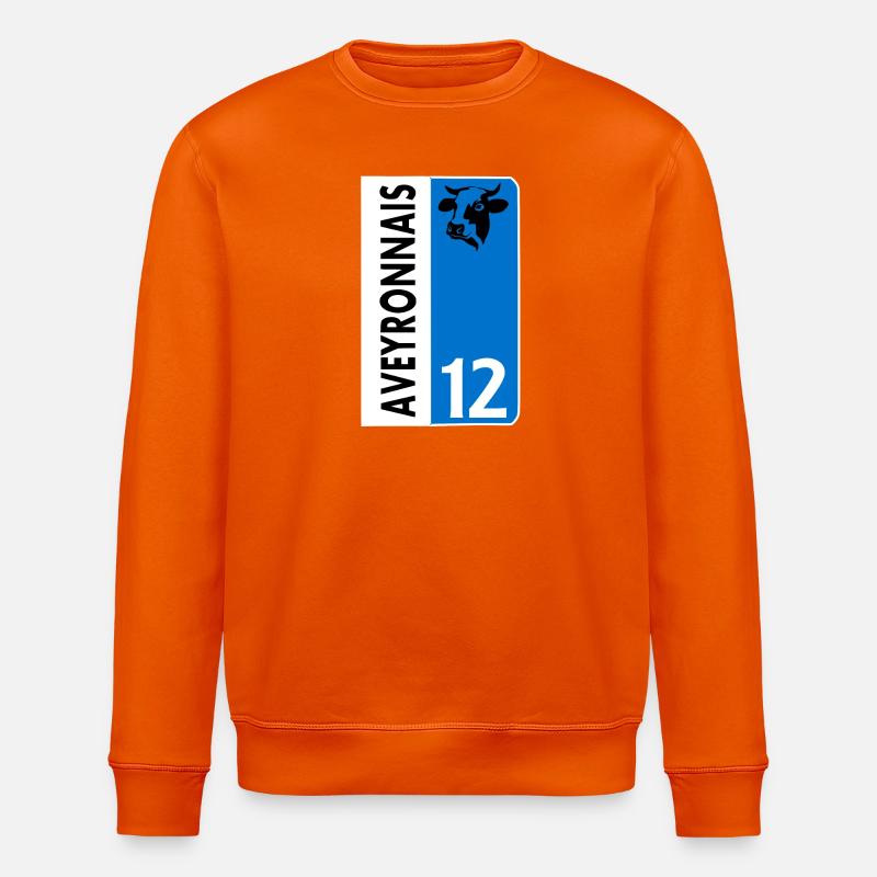 Aveyronnais - Stanley/Stella Unisex Bio-Sweatshirt ROLLER - Tieforange