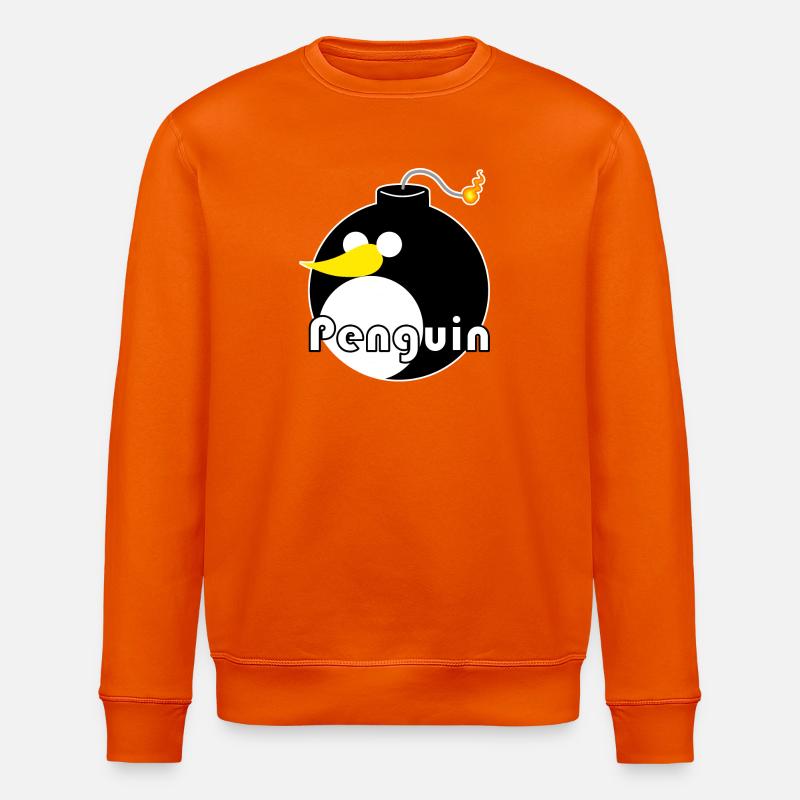 Penguin - Stanley/Stella Unisex Bio-Sweatshirt ROLLER - Tieforange