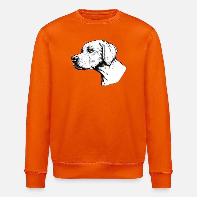 Pointer Portrait - Sweat bio ROLLER Stanley/Stella Unisexe - orange profond