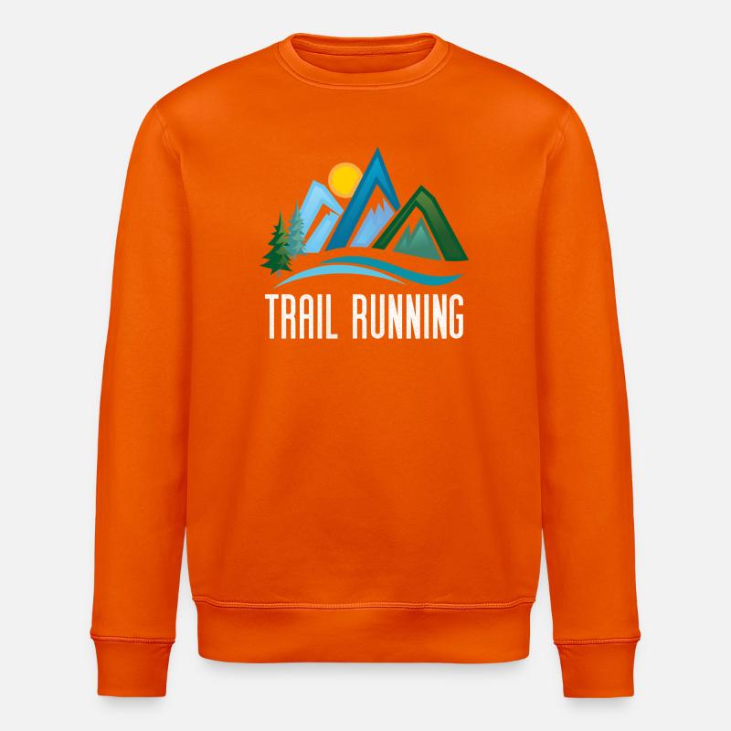 Trailrunning - Stanley/Stella Unisex Bio-Sweatshirt ROLLER - Tieforange