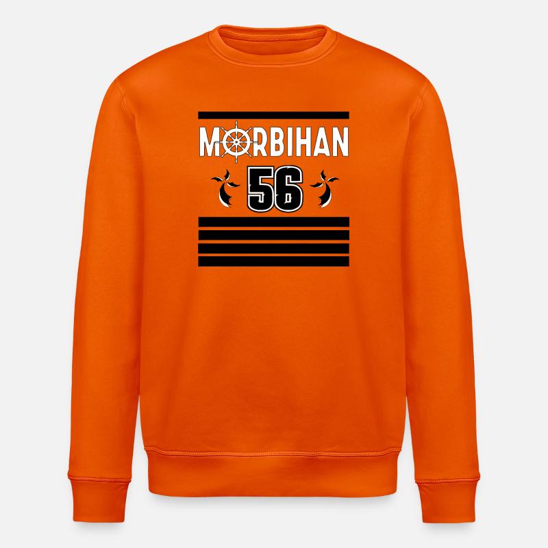 Morbihan - Stanley/Stella Unisex Bio-Sweatshirt ROLLER - Tieforange
