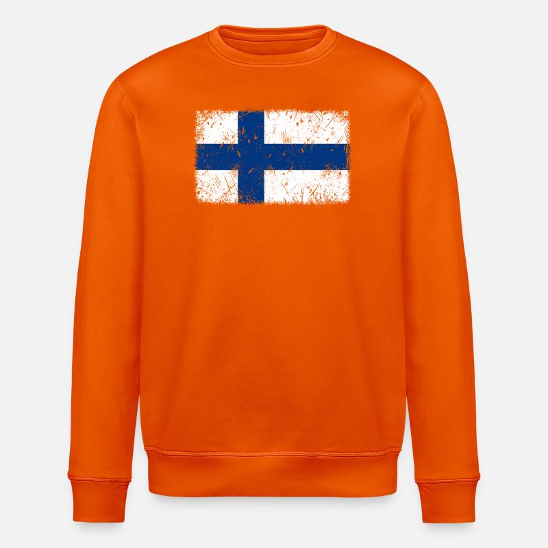 Finnland - Stanley/Stella Unisex Bio-Sweatshirt ROLLER - Tieforange