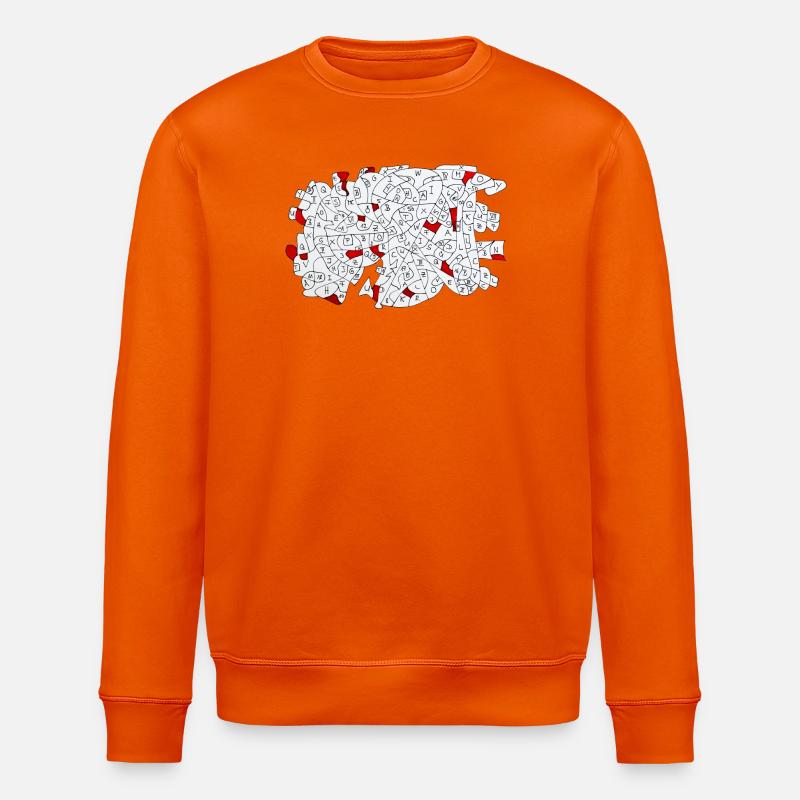 I Do It My Way - Stanley/Stella Unisex Bio-Sweatshirt ROLLER - Tieforange