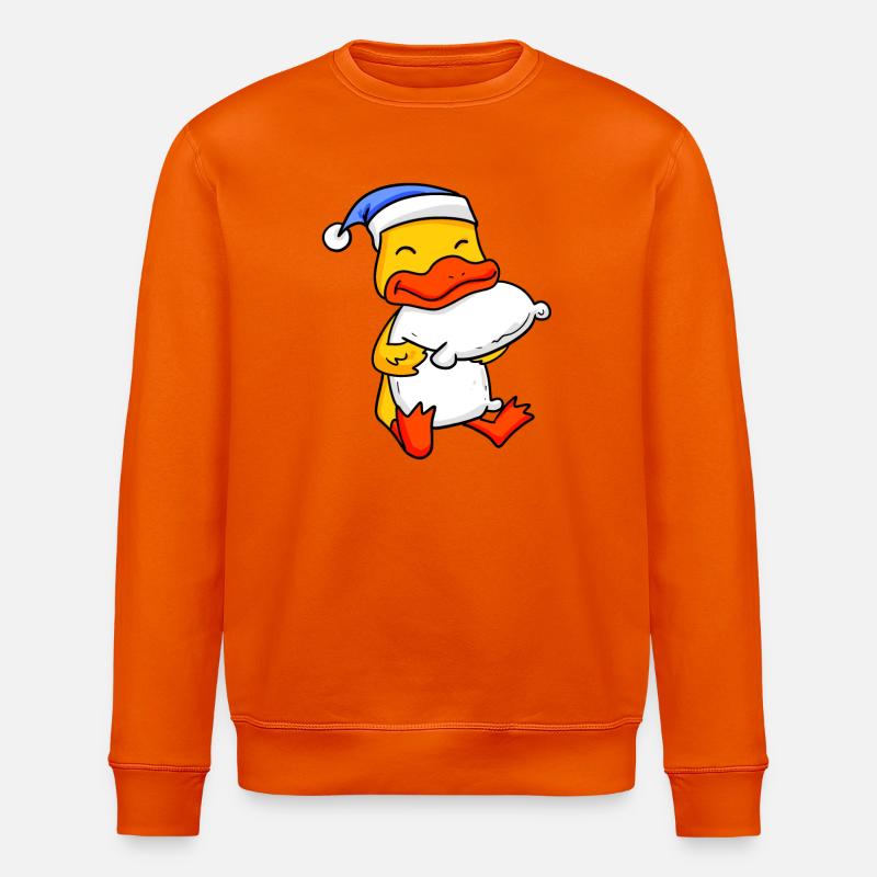 Ente Baby - Stanley/Stella Unisex Bio-Sweatshirt ROLLER - Tieforange