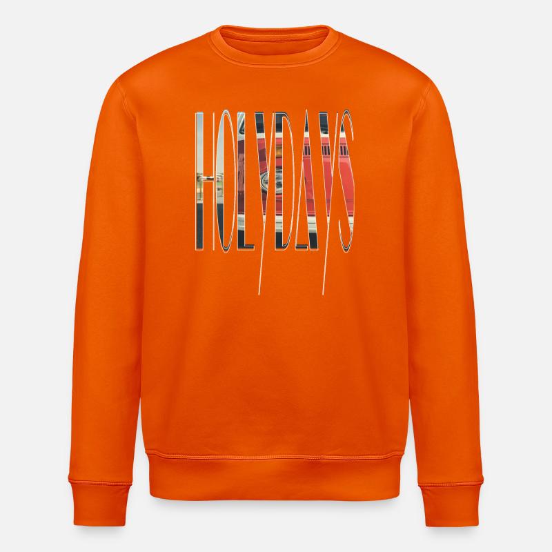 HOLYDAYS - Sweat bio ROLLER Stanley/Stella Unisexe - orange profond