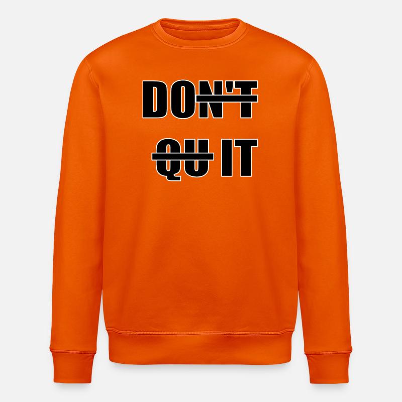 DO IT - Stanley/Stella ROLLER Unisex Organic Sweatshirt - bright orange