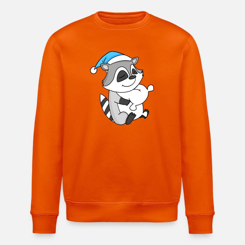 Bébé raton laveur - Sweat bio ROLLER Stanley/Stella Unisexe - orange profond