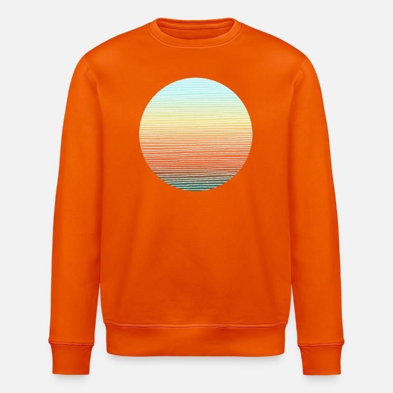 couleurs d’aventure - Sweat bio ROLLER Stanley/Stella Unisexe - orange profond